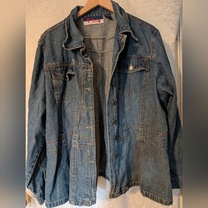 SWAK Jeans Denim Jacket Vintage Sz. 22/24W.